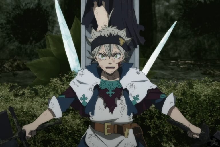 Asta from the anime Black Clover.