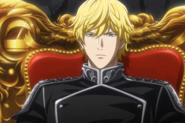 Reinhard von Lohengramm from the anime Legend of the Galactic Heroes: Die Neue These.