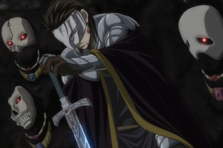 Silver Mask from the anime Arslan Senki.