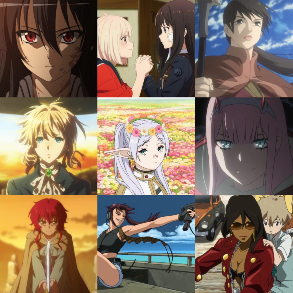 Best Anime with Strong Female Main Characters