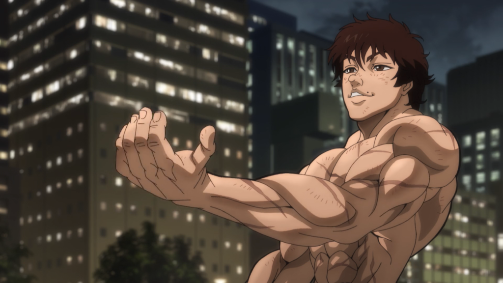 Baki Hanma from the anime Baki Hanma 2nd Season.