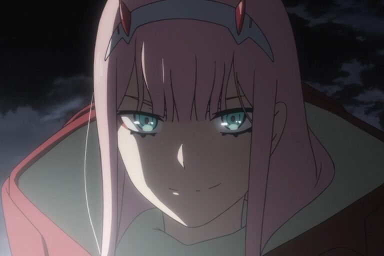 Zero Two from the anime Darling in the FranXX.