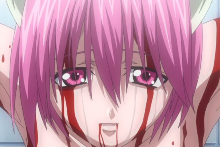 Nana from the anime Elfen Lied.