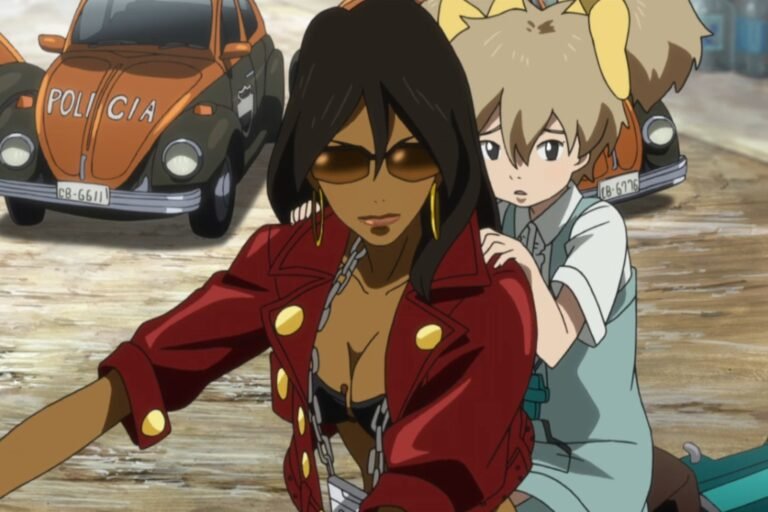 Michiko and Hana from the anime Michiko & Hatchin.