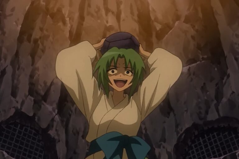 Mion Sonozaki from the anime Higurashi: When They Cry.