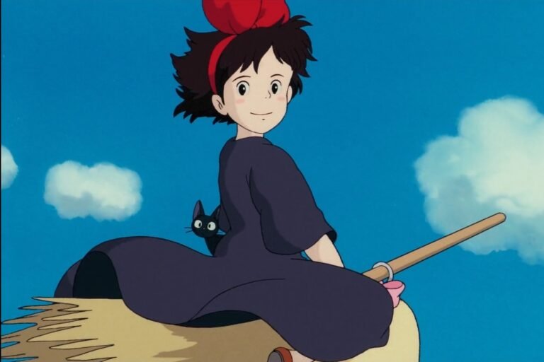 Kiki from the anime Kiki's Delivery Service.