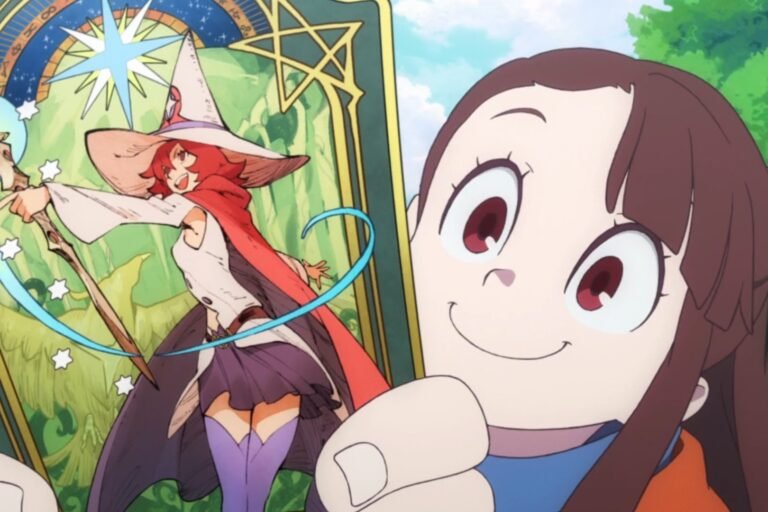 Atsuko Kagari from the anime Little Witch Academia.