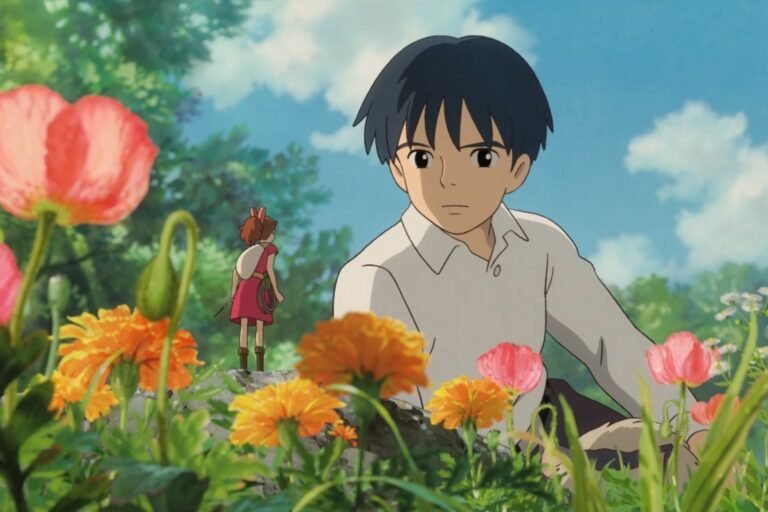 Arrietty and Shou from the anime The Secret World of Arrietty.