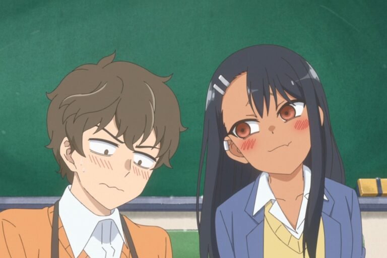 Hayase Nagatoro and Naoto Hachiouji from the anime Don't Toy with Me, Miss Nagatoro.