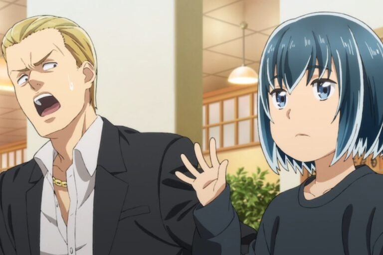 Hina and Yoshifumi Nitta from the anime Hinamatsuri.