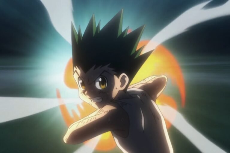 Gon Freecss from the anime Hunter x Hunter (2011).