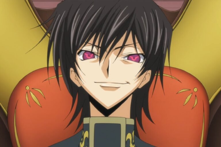 Lelouch vi Britannia from the anime Code Geass: Lelouch of the Rebellion.