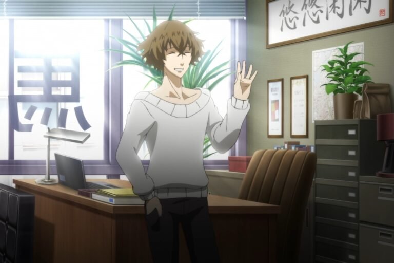 Zenji Banba from the anime Hakata Tonkotsu Ramens.