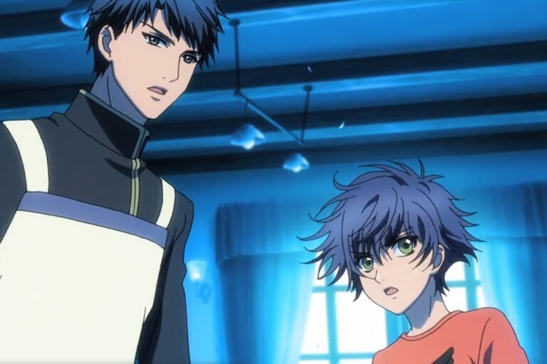 Shino Inuzuka and Sousuke Inukawa from the anime Hakkenden: Eight Dogs of the East.