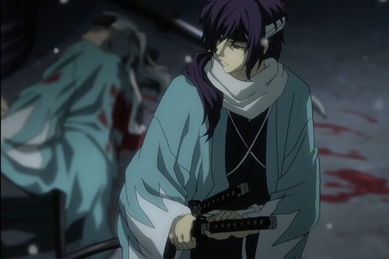 Hajime Saitou from the anime Hakuouki.