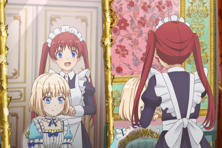 Mia Luna Tearmoon and Anne Littstein from the anime Tearmoon Empire.
