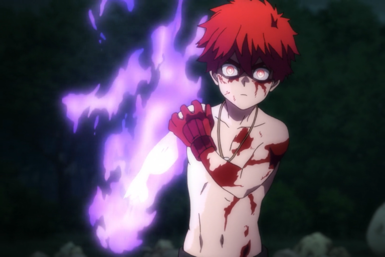 Kabane Kusaka from the anime Kemono Jihen.