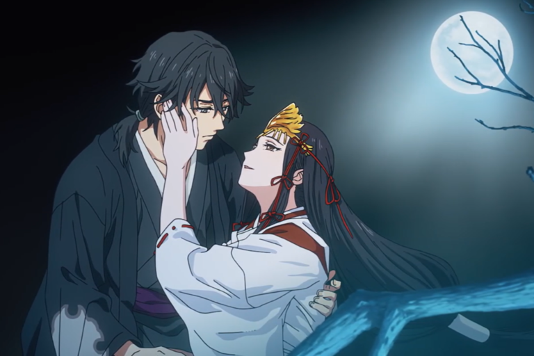 Jinta and Shirayuki from the anime Sword of the Demon Hunter.
